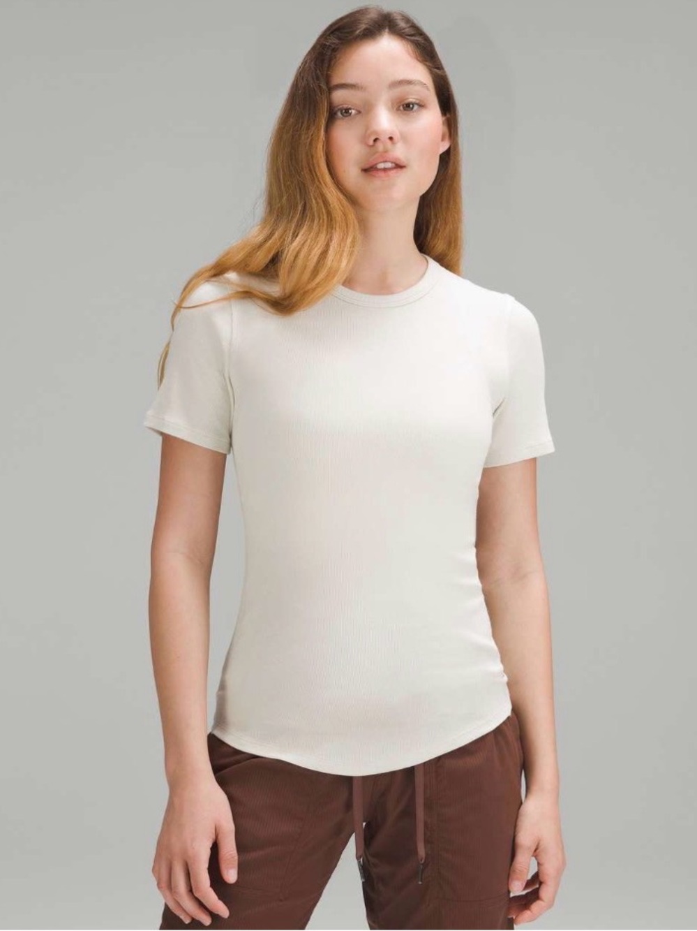 Lululemon Hold Tight Short-Sleeve Shirt
Bone